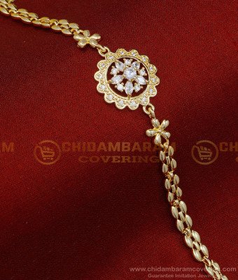 BCT285 - Stylish Modern Rose Gold Fancy Bracelet Design Imitation Jewellery