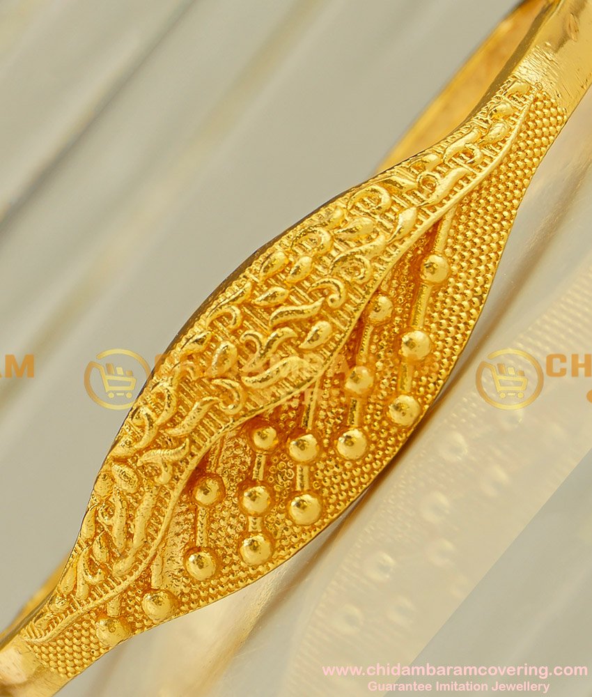 BCT33 - 2-6 Latest Designer Gold Bangle Type Bracelet Design Imitation Jewellery Online 