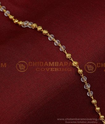BCT337 - Stylish One Gram Gold Light Weight Crystal Western Bracelet Design for Ladies