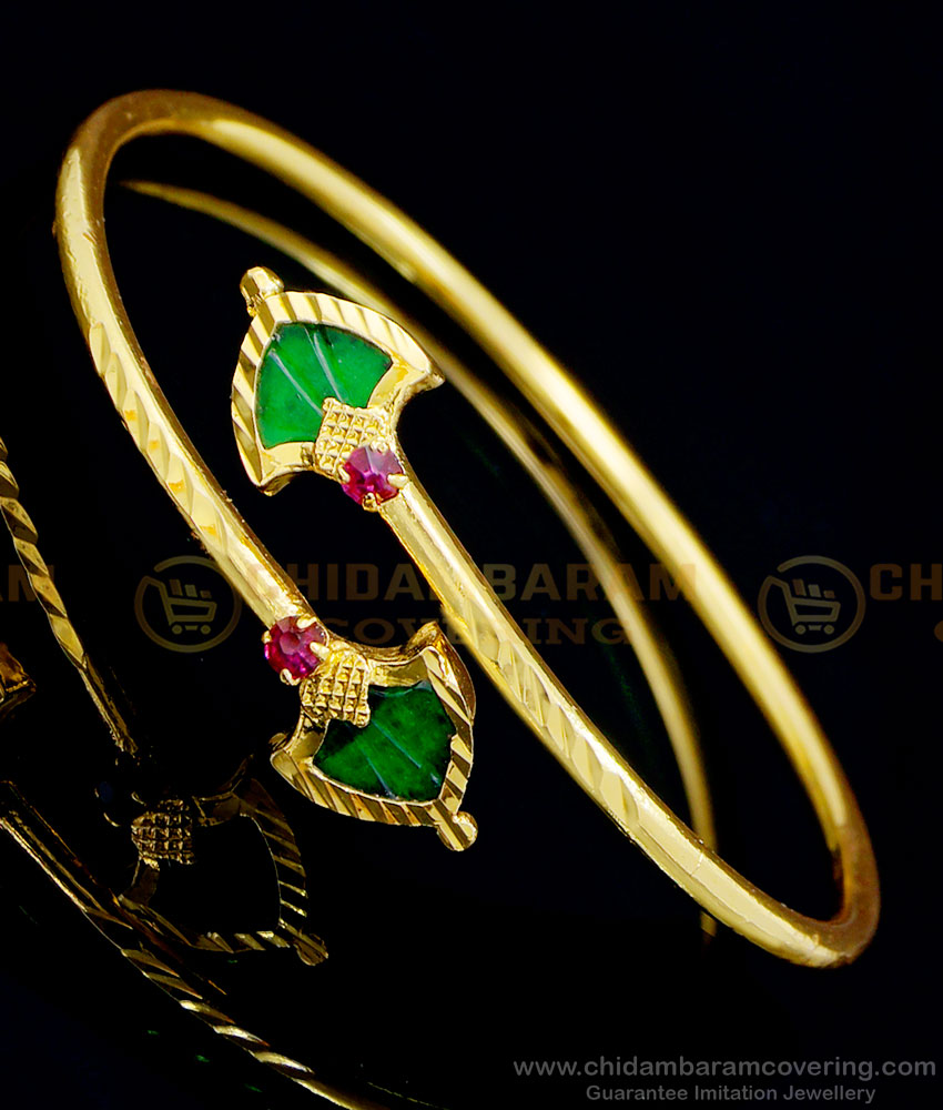 BCT343 - 2.4 size Kerala Palakka Bangles Design Openable Palakka Bracelet Buy Online Shopping