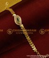 BCT35 - Fashion Elegant Multi Color CZ Stone Leafy Design Bracelet Online