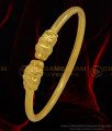 BCT355 - Original Panchaloha Kada Mens Tiger Head Adjustable Kappu Design for Daily Use