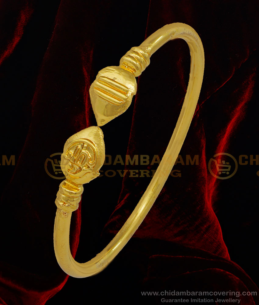 BCT357 - Original Impon Jewellery Gold Plated Daily Use Murugan Vel Kappu Design Online