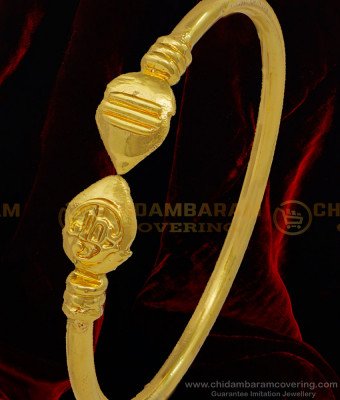BCT357 - Original Impon Jewellery Gold Plated Daily Use Murugan Vel Kappu Design Online