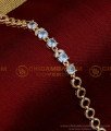 BCT372 - Charming American Diamond Rose Gold Bracelet Design