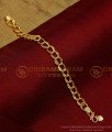 BCT374 - 7.5 Inch Daily Use Link Chain 1 Gram Gold Bracelet for Men