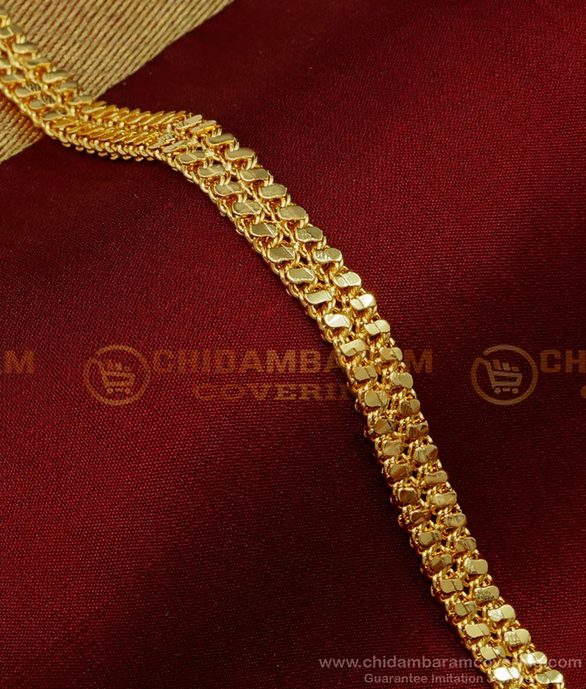 BCT375 - Gold Inspired Gold Plated Jewellery Bracelet for Men 