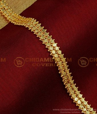 BCT376 - Real Gold Design Daily Use Gold Plated Bracelet for Men