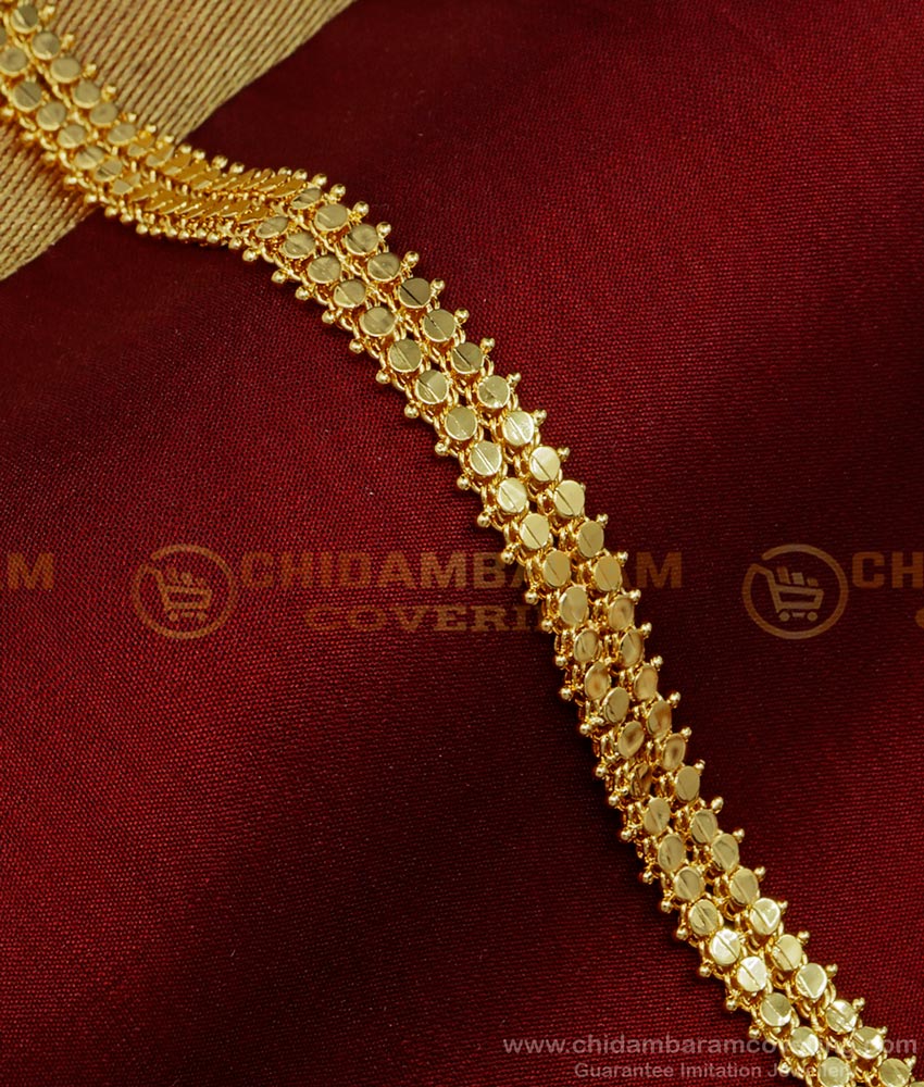 BCT376 - Real Gold Design Daily Use Gold Plated Bracelet for Men