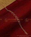 BCT384 - Beautiful Round Design Gold Covering Bracelet for Ladies