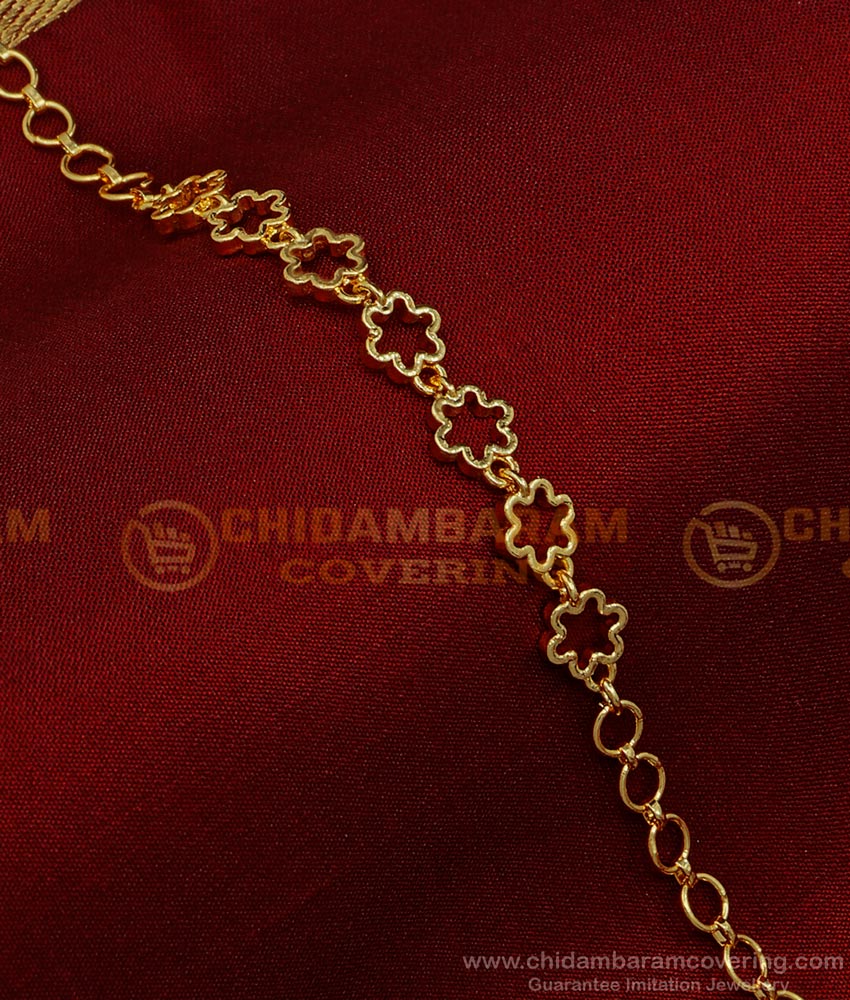 BCT386 - 1 Gram Gold Plated Women Bracelet Design for Daily Use 
