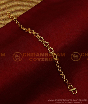 BCT388 - Modern Daily Wear Simple Gold Bracelet Design for Women 