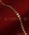 BCT389 - Elegant Light Weight Gold Plated Bracelet for College Girls 