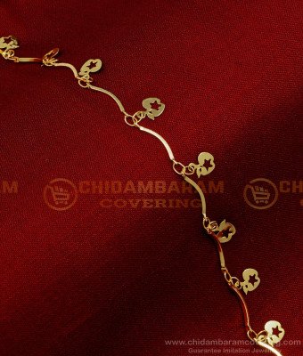 BCT392 - Trendy Light Weight Apple Hanging Bracelet Design for Girls