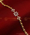 BCT398 - American Diamond Party Wear Hand Bracelet for Women 