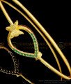 BCT405 - 1 Gram Gold Plated Emerald Stone Bracelets for Ladies