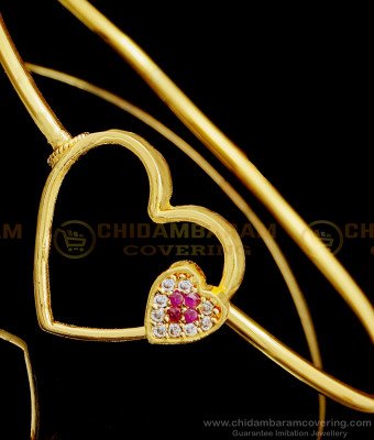 BCT409 - Beautiful One Gram Gold Stone Bracelets for Ladies