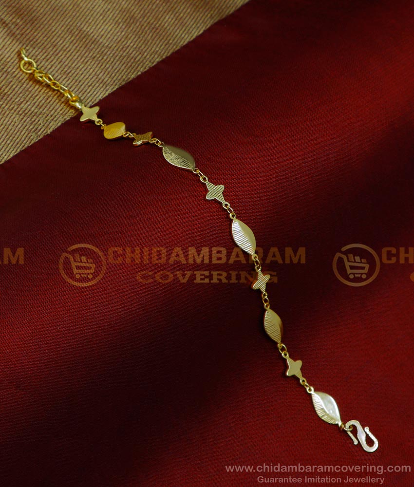 BCT421 - Stylish Daily Wear Simple Gold Bracelet Designs for Ladies