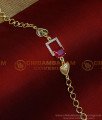 BCT424 - Attractive Ruby Stone Party Wear Fancy Bracelet for Girls