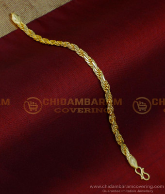 BCT425 - Latest Model Gold Design 1 Gram Gold Bracelet for Men 