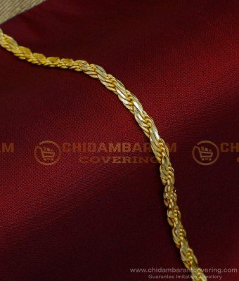BCT425 - Latest Model Gold Design 1 Gram Gold Bracelet for Men 