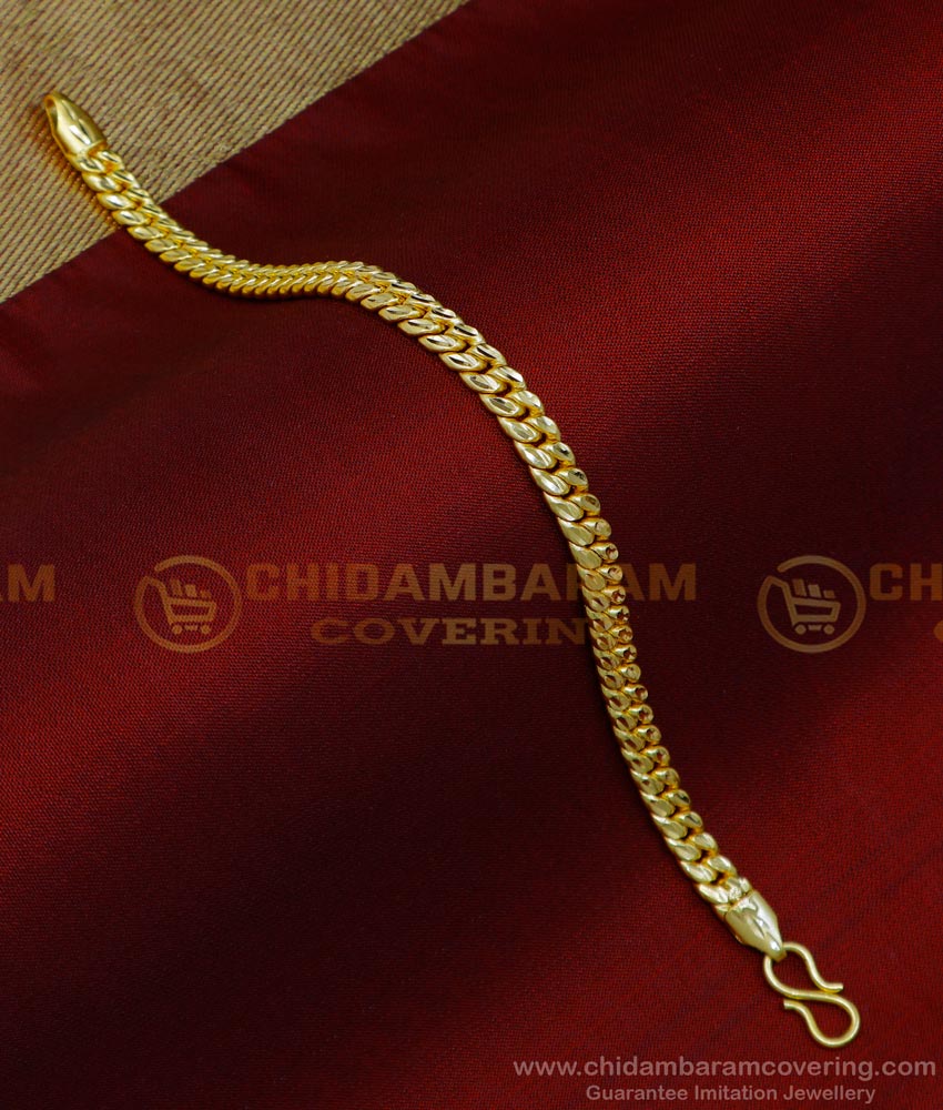 BCT426 - Trendy Mens Gold Bracelet Designs 2 Gram Gold Jewellery 