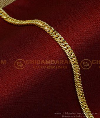 BCT428 - Gold Look Bracelet Design for Men 2 Gram Gold Jewellery