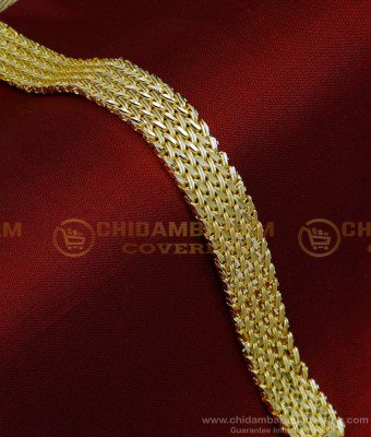 BCT433 - Best Quality Real Gold Look 2 Gram Gold Bracelet Design for Man
