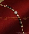 BCT439 - Unique White Stone and Crystal Beads Ladies Bracelet Design 