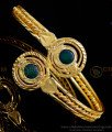 BCT445 - 2.8 Size Kerala Palakka Bangle Type Green Palakka Bracelet 