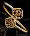 BCT448 - Unique Stone Bracelet Design Gold Kada Bracelet for Girls