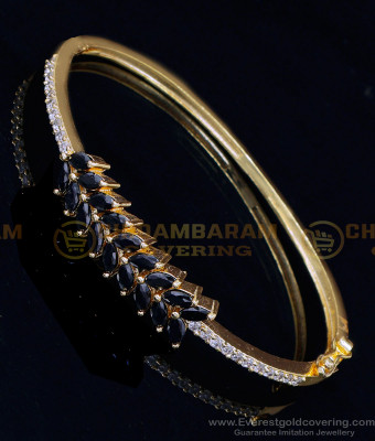 BCT462 - Unique Best Quality Black Stone Bracelet for Girls