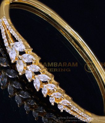 BCT464 - Elegant White Diamond Stone Bracelet Buy Online 