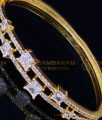 BCT465 - Diamond Stone Bracelet Design 1 Gram Gold Plated Jewellery