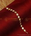 BCT466 - Flower Design Simple Light Weight Bracelet for Women