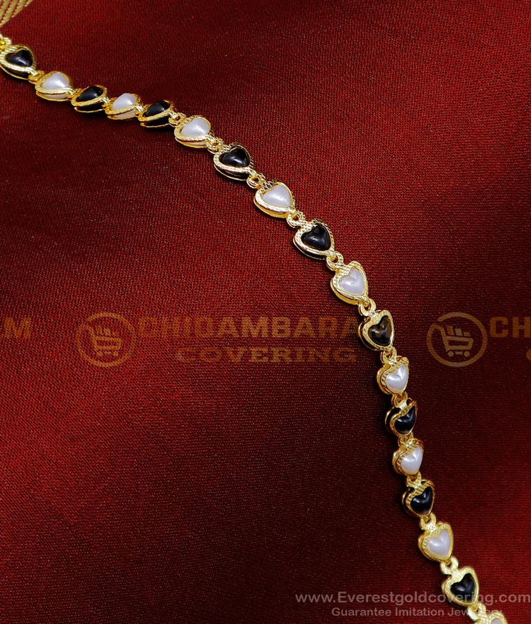 BCT470 - Trendy Daily Use Bracelet for Women Pearls Design