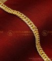 BCT476 - Wedding Jewellery Chain Gold Plated Bracelet for Men
