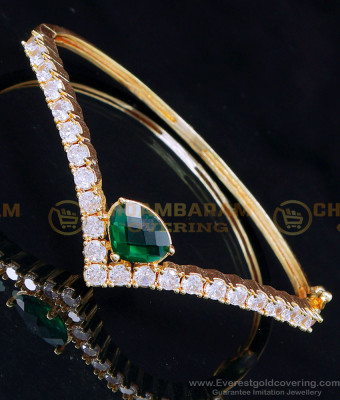 BCT494 - Beautiful Diamond Stone Simple Western Bracelet Design