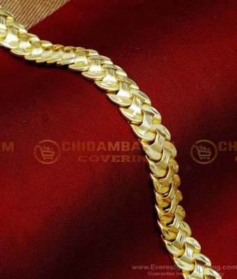 BCT502 - Latest Gold Forming 2 Gram Men's Bracelet Gold Design