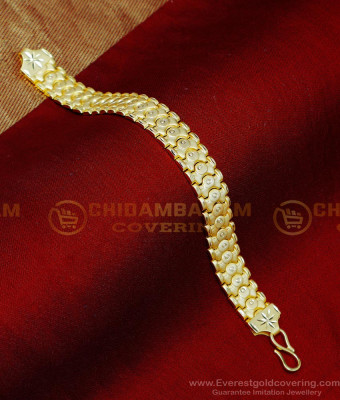 BCT501 - Real Gold Look Wedding Gold Chain Bracelet Design Men