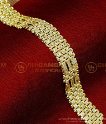 BCT504 - Groom Jewellery Bracelet Gold Chain for Men New Design