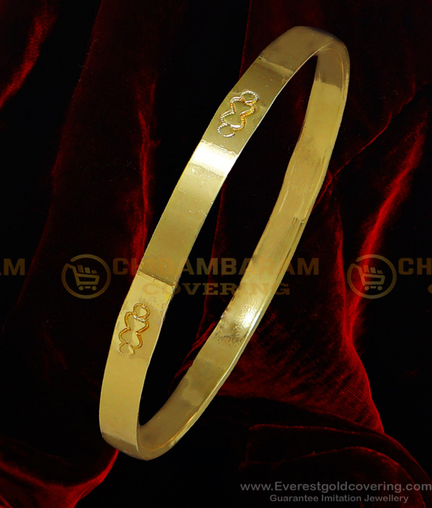 BCT511 - Original Impon Kada Bangle Gold Kappu Designs for Women
