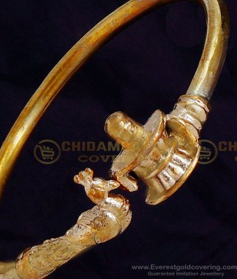 BCT525 - Panchaloha Shiva Lingam Gents Kappu Designs Kada Online