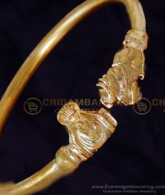 BCT526 - Impon Jewellery Nandi Kappu Panchaloha Kada for Men