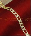 BCT541 - Gold Design Forming Gold Plated Chain Bracelet for Men
