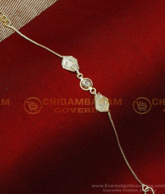 BCT549 - Simple Daily Use  Light Weight Forming Gold Bracelet
