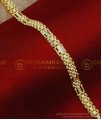 BCT555 - Stylish Modern 2 Gram Mens Gold Bracelet Designs