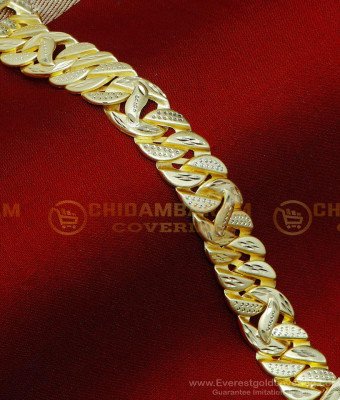 BCT558 - Real Gold Design Forming Gold Hand Chain for Men
