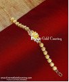 BCT571 - Elegant Flower Design 2 Gram Gold Bracelet for Ladies