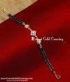 BCT573 - Latest white stone with Mangalsutra Bracelet Design